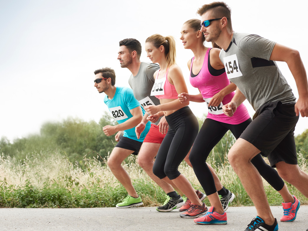 photo of people running a marathon