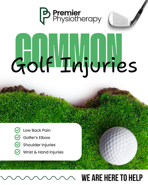 a post about common golf injuries 