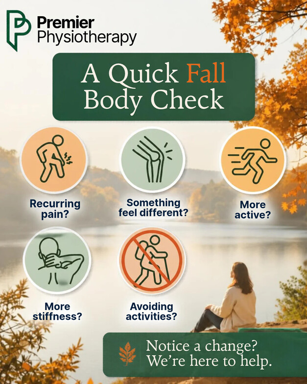 A checklist for fall body check by premier physiotherapy ottawa